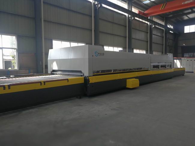Guiyang 2442 convection glass tempering furnace use site